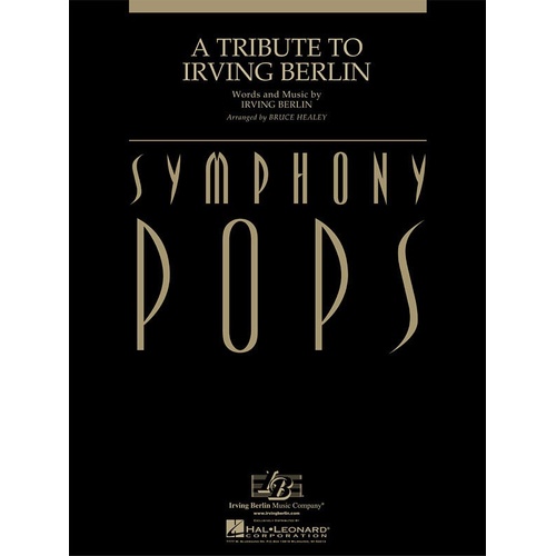 Tribute To Irving Berlin Orch Score (Softcover Book)