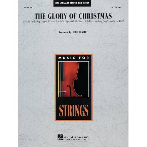 Pop Specials for Strings - Glory Of Christmas o3 (Music Score/Parts)