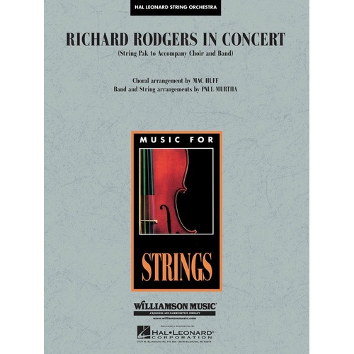 Richard Rodgers In Concert So3-4 Opt CHL Concert Band (Music Score/Parts)