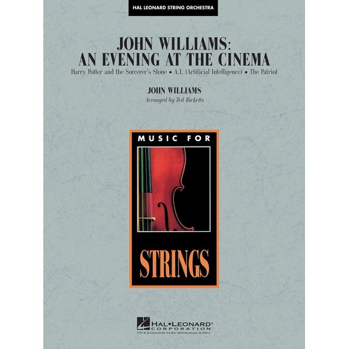 Pop Specials for Strings - John Williams An Evening At The Cinema  (Music Score/Parts)