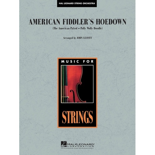 Pop Specials for Strings - American Fiddlers Hoedown  Score/Parts