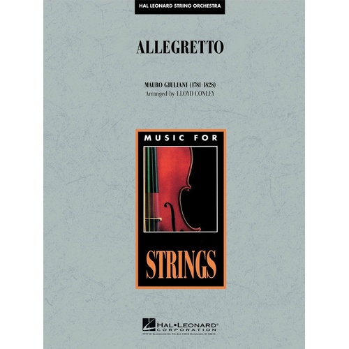 Allegretto (String Orchestra) (Music Score/Parts)