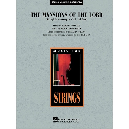 Mansions Of The Lord String Pak (Pod) Opt Concert Band CHL (Music Score/Parts)