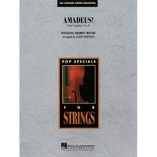Amadeus (Theme Symph No 25) So3-4 Score/Parts