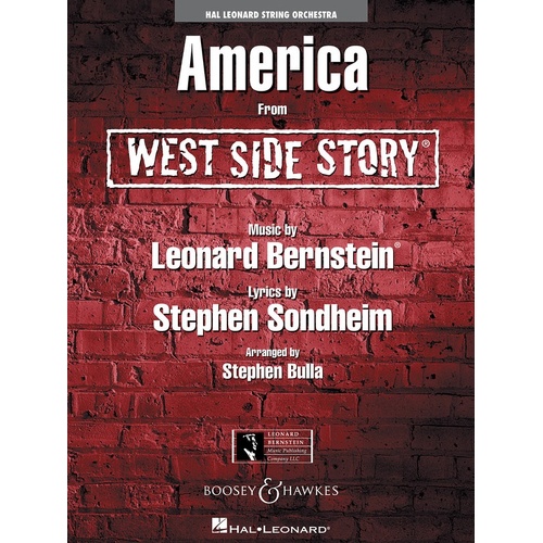 Pop Specials for Strings - America (From West Side Story)  3-4 (Music Score/Parts)