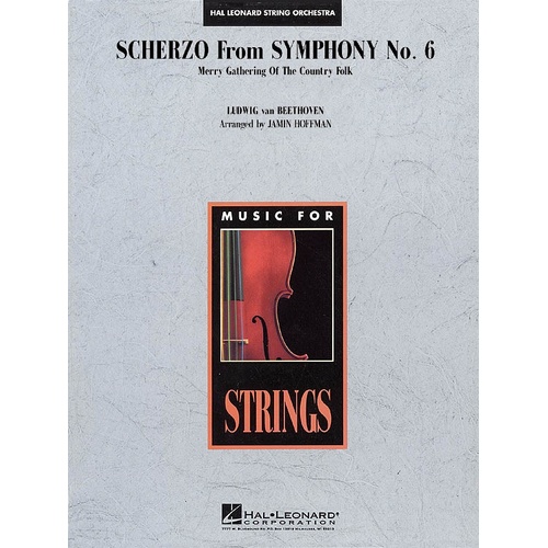 Scherzo From Symphony 6 So3-4 (Music Score/Parts)