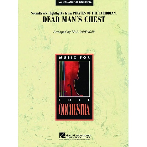 Pirates of the Caribbean: Dead Man's Chest Soundtrack for Orchestra HLFO4