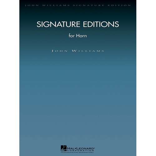 John Williams - Signature Editions For Horn 