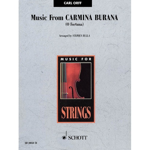 Music From Carmina Burana (O Fortuna) So3-4 (Nop) (Music Score/Parts)