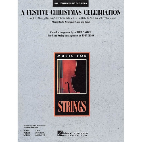 Festive Christmas Celebration So (Opt CHL Concert Band So) (Music Score/Parts)
