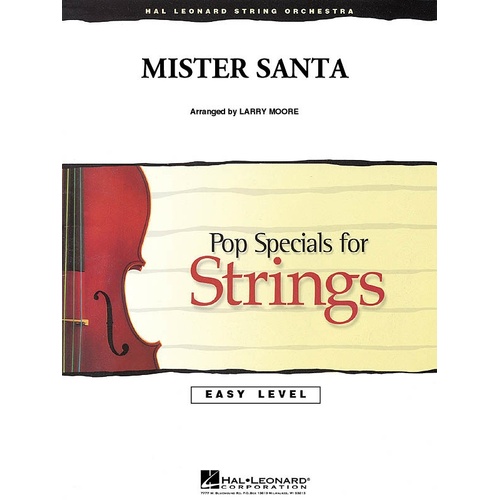 Mister Santa Eso2-3 Score/Parts (Pod) (Music Score/Parts)