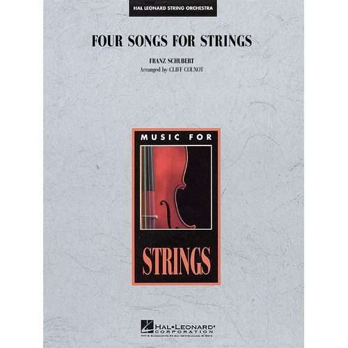 Four Songs For Strings So3-4 (Music Score/Parts)