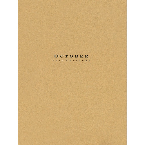 October So3-4 (Music Score/Parts)