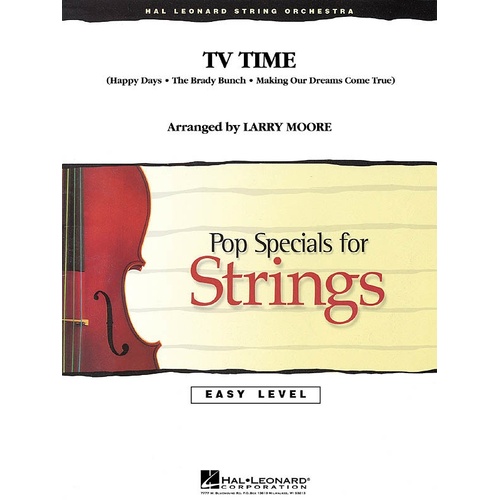 Pop Specials for Strings - Tv Time 2-3 (Music Score/Parts)