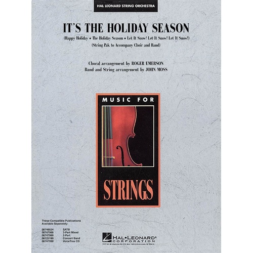 Its Holiday Season (Band and Opt Choir) Stg Pk (Music Score/Parts)