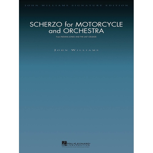 Scherzo For Motorcycle and Orchestra Deluxe Score