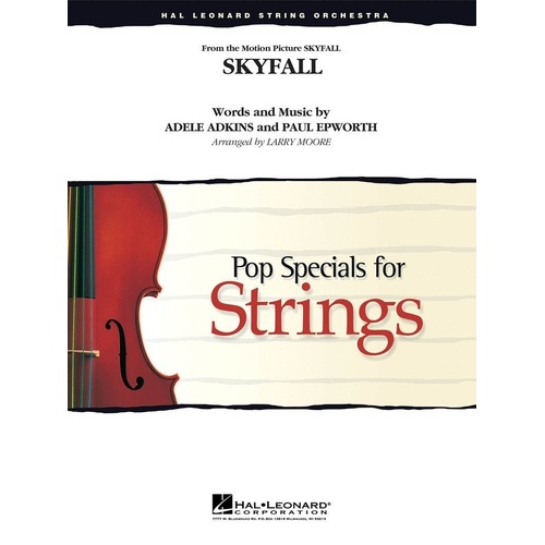 Skyfall SO3-4 SC/PTS String Orchestra Arrangement by Hal Leonard