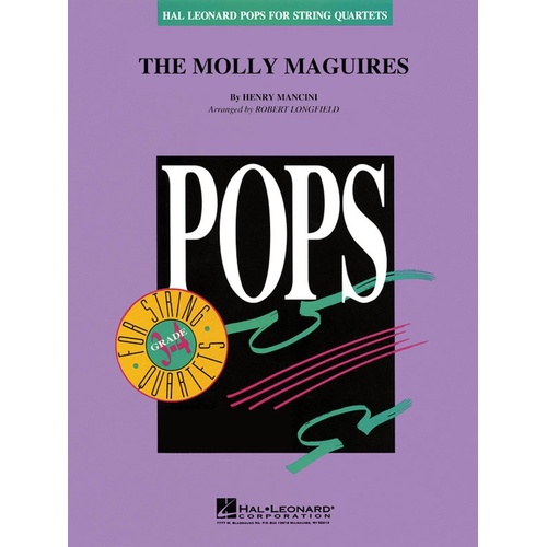 Molly Maguires Pop for String Quartets 3-4 (Music Score/Parts)