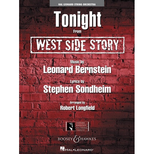 Tonight (From West Side Story) So3-4 Score/Parts