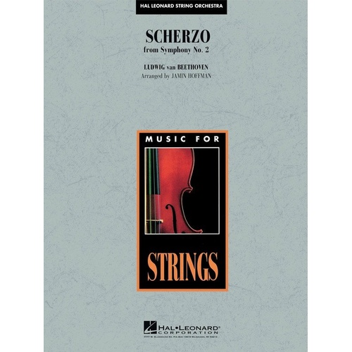 Scherzo from Symphony No. 2 for String Orchestra, Hal Leonard