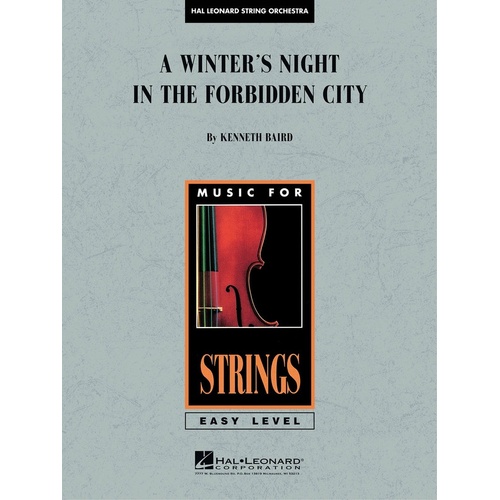 Winters Night In The Forbidden City So1 Score/Parts