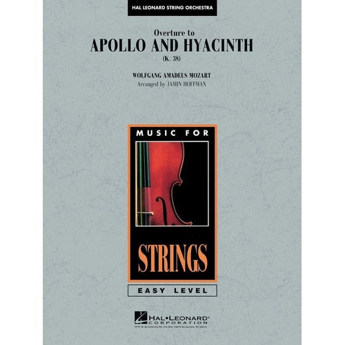 Overture to Apollo and Hyacinth SO2 SC/PTS - String Orchestra Arrangement