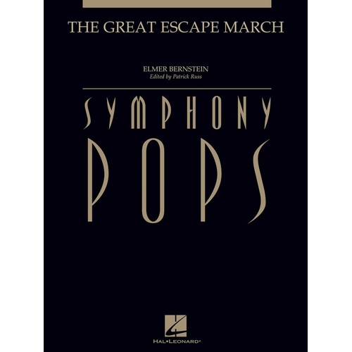Great Escape March Full Orch Score/Parts 