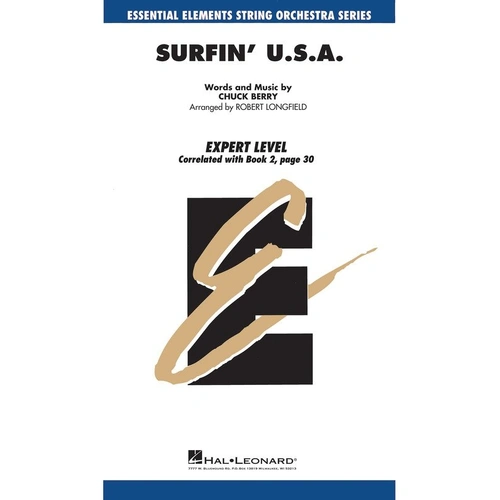 Surfin USA SO2 SC/PTS String Orchestra Sheet Music by Hal Leonard