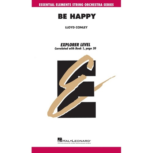 Be Happy SO1 String Orchestra Ensemble - Hal Leonard