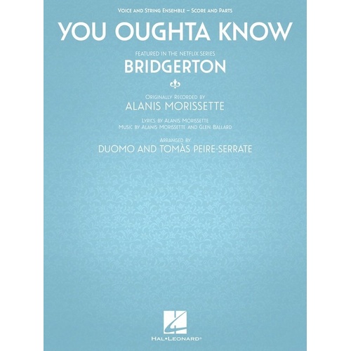 You Oughta Know String Ensemble Score and Parts by Hal Leonard