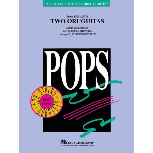 Two Oruguitas (From Encanto) String Quartet Sc/Pts Score/Parts (Viola|Cello|2 Violins)