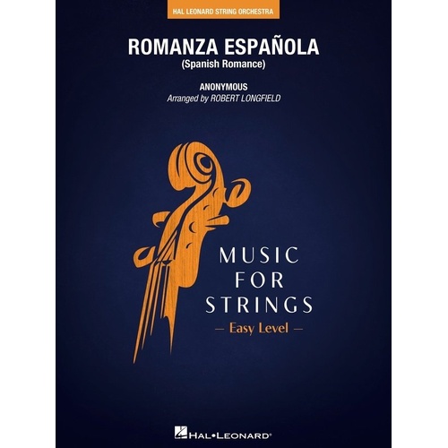 Romanza Espanola for String Orchestra SO2 SC/PTS