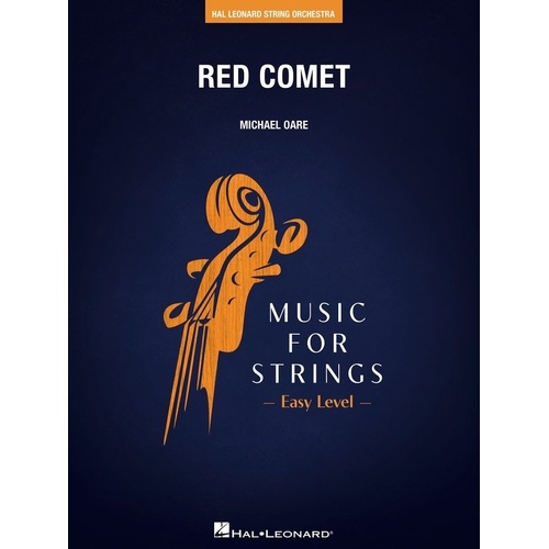 Red Comet for String Orchestra SO2 SC/PTS by Hal Leonard