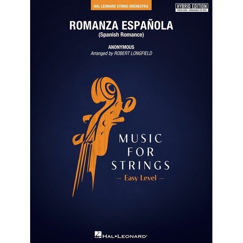 Romanza Espanola for String Orchestra SO2 Hybrid Edition SC/OLM