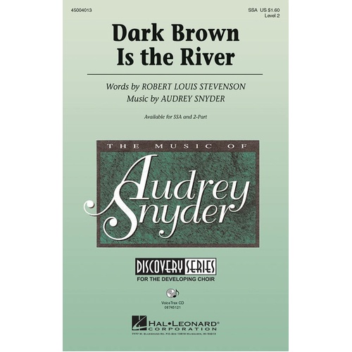 Dark Brown Is The River SSA (Octavo)