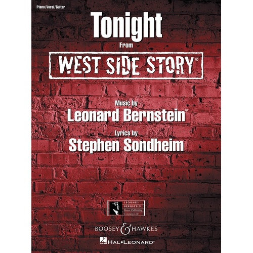 Tonight (West Side Story) PV (Sheet Music)