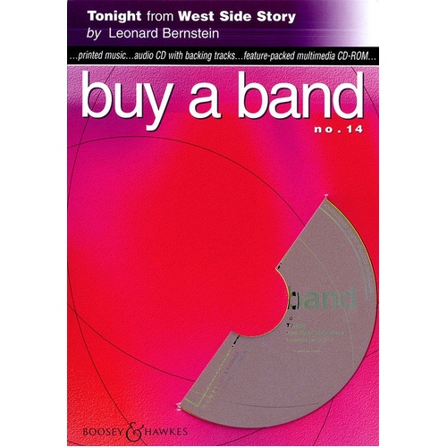 Tonight (Any Inst W/CD) Buy A Band Series (CD-Rom Only)
