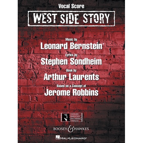 West Side Story Vocal Score (Softcover Book)