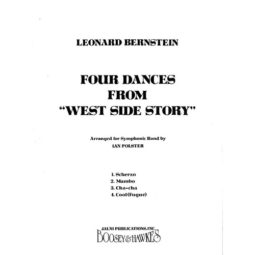 Four Dances From West Side Story Score