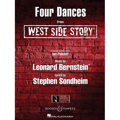 Four Dances from West Side Story for Concert Band by Hal Leonard