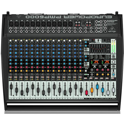 Behringer Europower Pmp6000 Pwred Mixer
