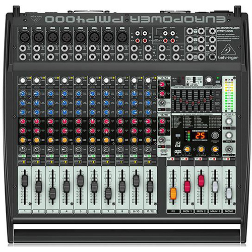 Behringer Europower Pmp4000 Pwred Mixer