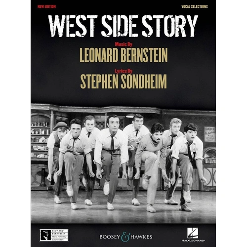 West Side Story Vocal Selections Revised Edition for Piano - 80 Pages, Includes 13 Songs and Show Biography