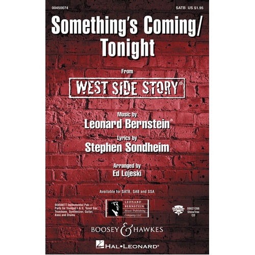 Something Tonight SATB (Octavo)