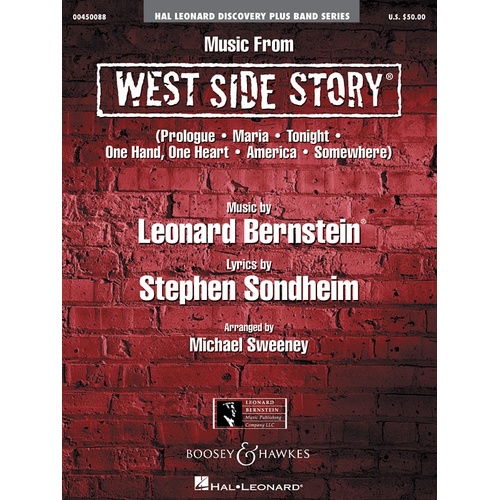 West Side Story Music From Discovery Plus Concert Band 2 (Music Score/Parts)