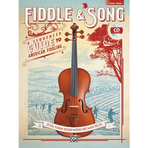 Fiddle And Song Book 1 - Viola Book/CD