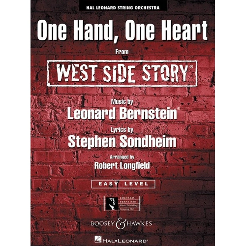 One Hand, One Heart - String Orchestra Arrangement by Robert Longfield