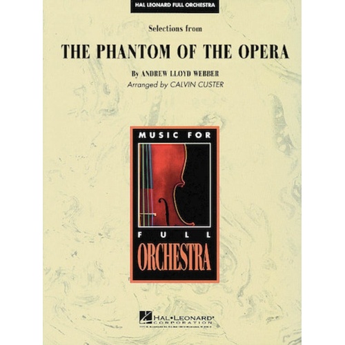 Selections From The Phantom Of The Opera Fo4 Full Score Score