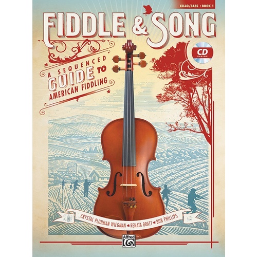 Fiddle And Song Book 1 - Cello/Bass Book/CD