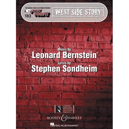 EZ Play 183 West Side Story - 9 Songs for Keyboard, E-Z Play Format, Hal Leonard, 24 Pages